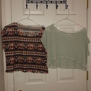 Bundle of 2 Crop Tops